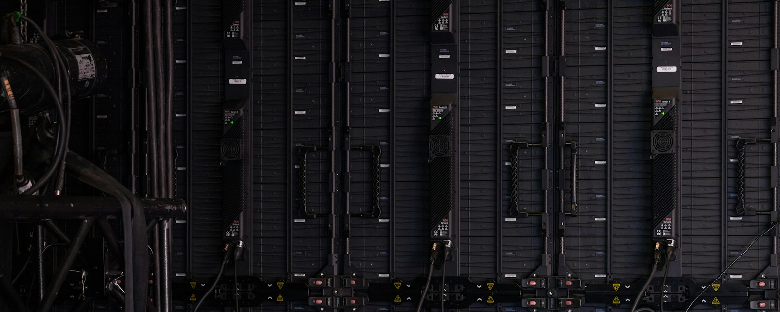 Server infrastructure racks powering enterprise data pipelines